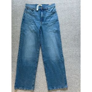 Madewell Perfect Vintage Wide-Leg Jean, Size 28